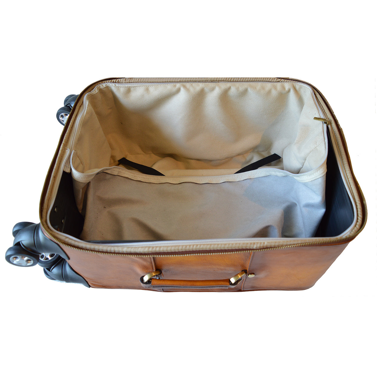 Valise Pratesi INTERCONTINENTAL en cuir italien véritable - INTERCONTINENTAL B275 Marron