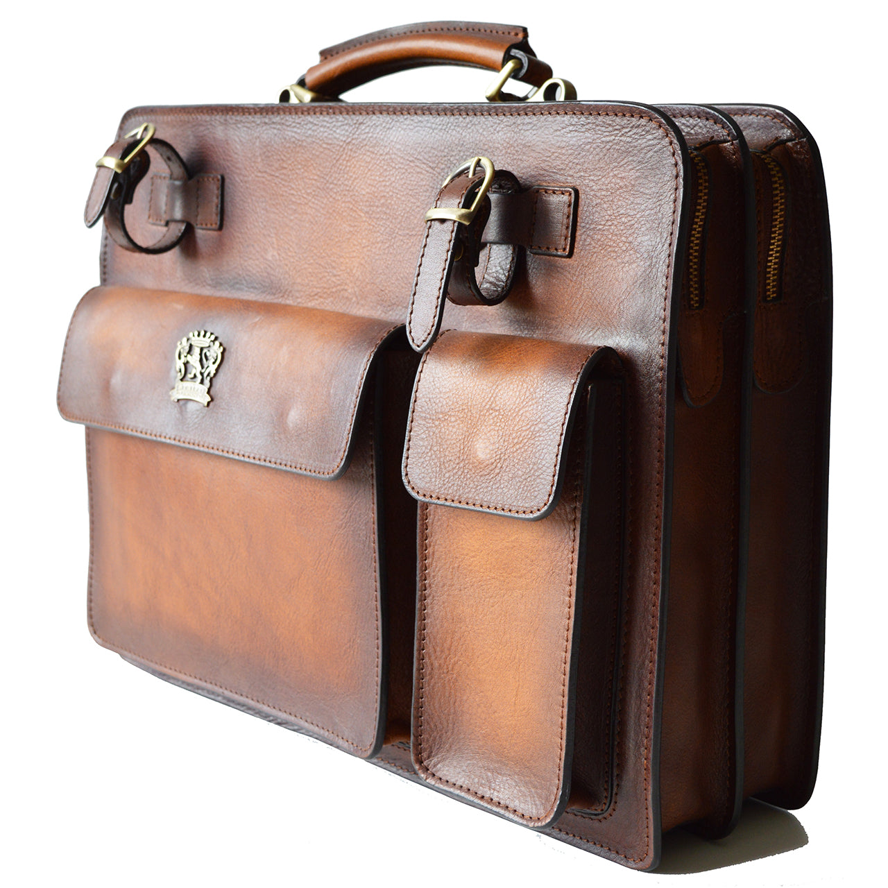 Pratesi Business Bag Milano Big in genuine Italian leather - SZN