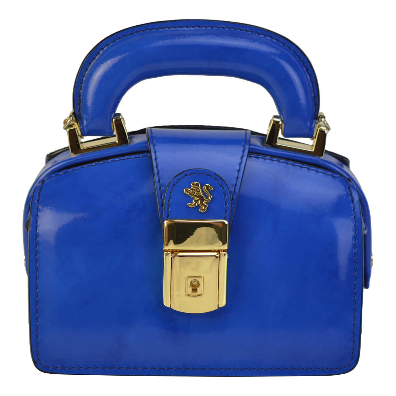 이탈리아 정품 가죽 소재의 Pratesi Lady 18 Brunelleschi - Brunelleschi Leather Electric Blue