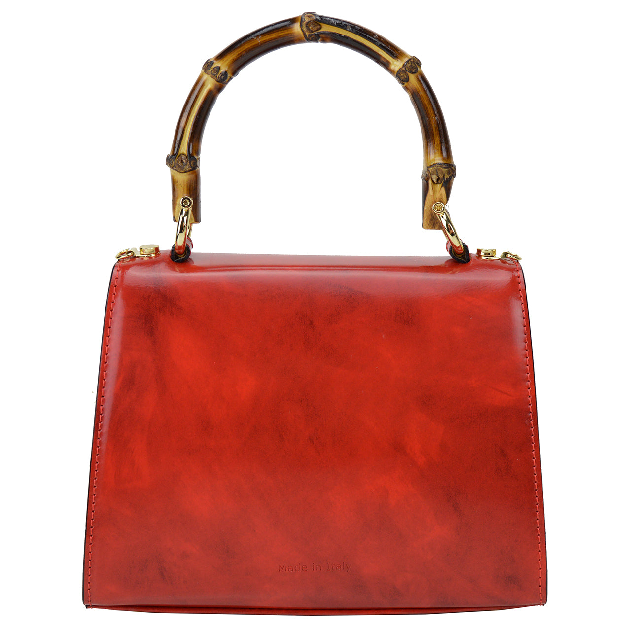 Pratesi Castalia Lady Bag en véritable cuir italien - Castalia Moutarde