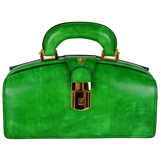 Pratesi Lady Brunelleschi イタリアン レザー バッグ - Brunelleschi Leather Green