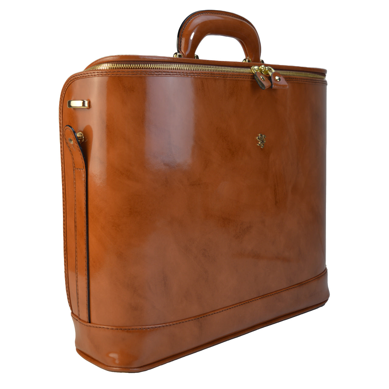 Pratesi Raffaello Laptop Bag 15 in genuine Italian leather - Brunelleschi Leather Mustard - SZN