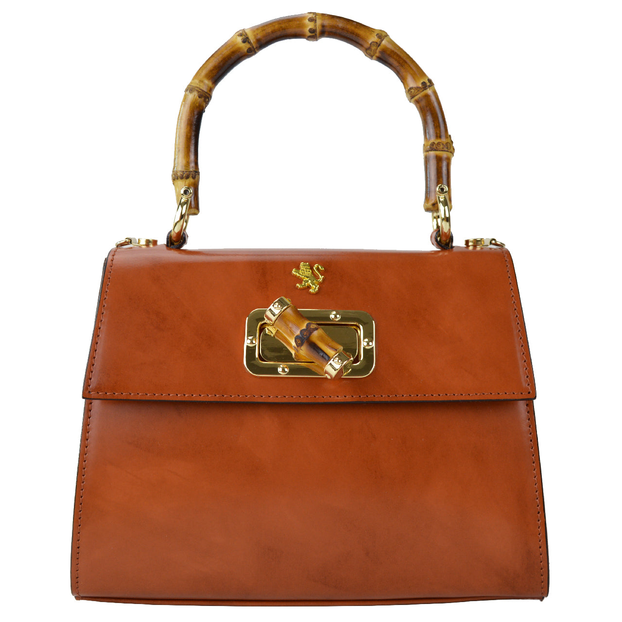 Pratesi Castalia Lady Bag in genuine Italian leather - Castalia Brown