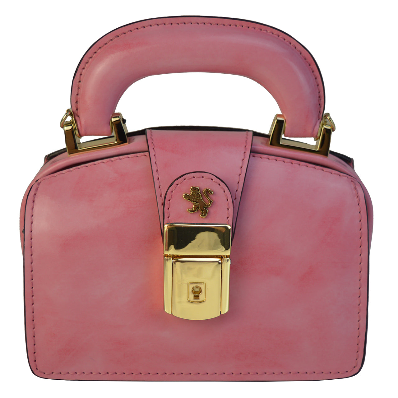 Pratesi Lady 18 Brunelleschi in genuine Italian leather - Brunelleschi Leather Pink