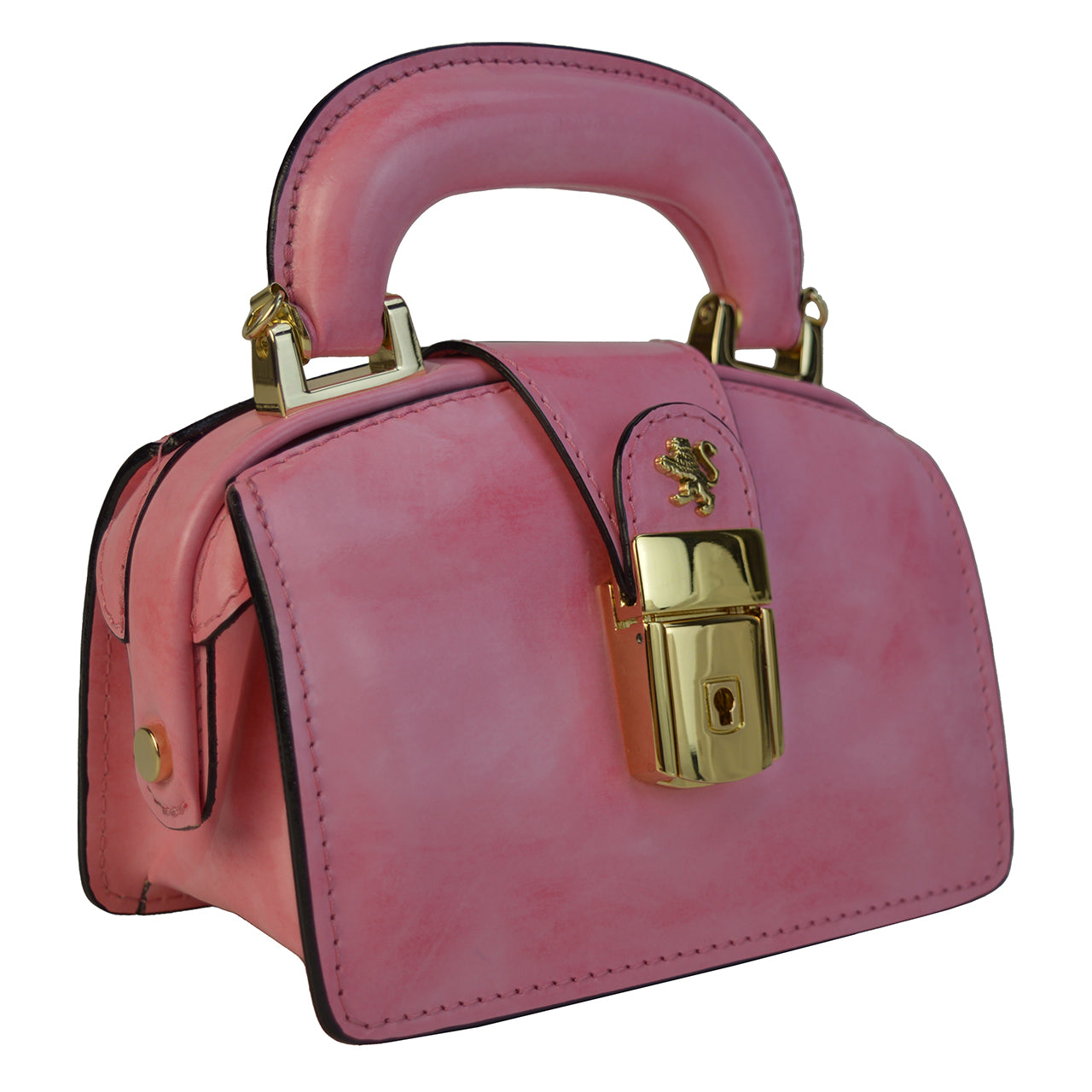 Pratesi Lady 18 Brunelleschi en véritable cuir italien - Brunelleschi Leather Cherry