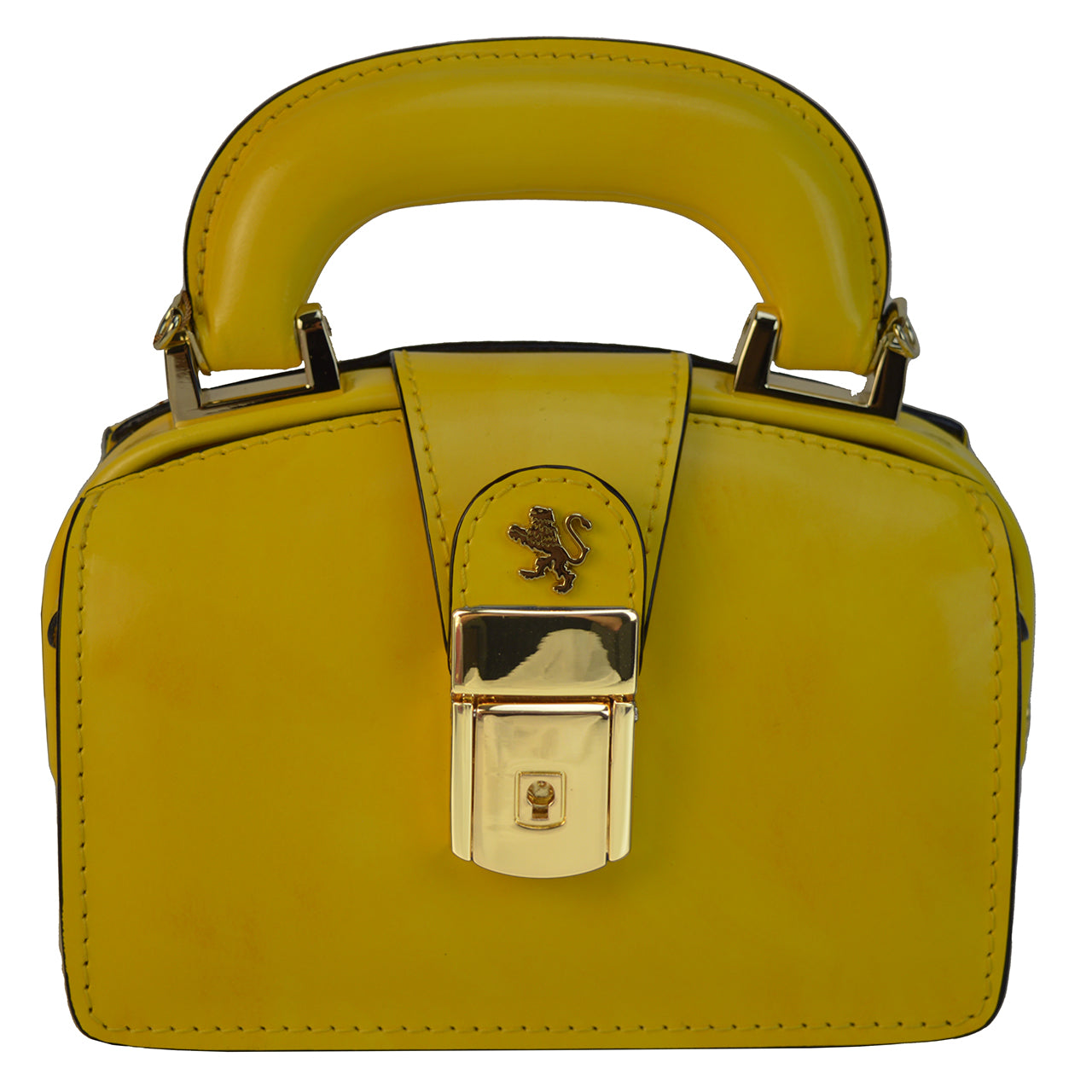 Pratesi Lady 18 Brunelleschi in genuine Italian leather - Brunelleschi Leather Yello - SZN