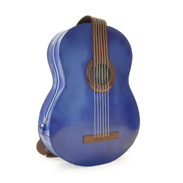 Pratesi Da Filicaja Guitar Backpack in genuine Italian leather - SZN